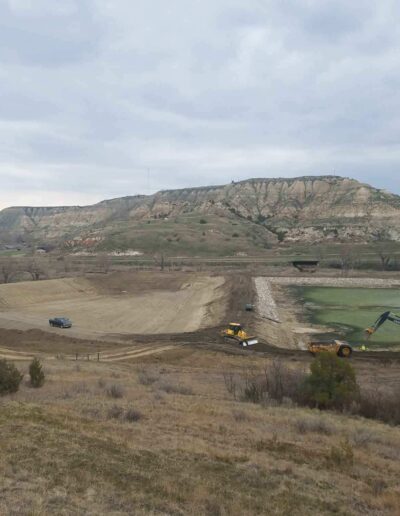 Medora ND Sewage Lagoon